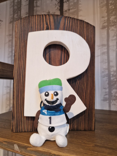 Schlüsselanhänger Schneemann "Flocke" Plüsch